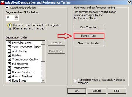 Manual Tune